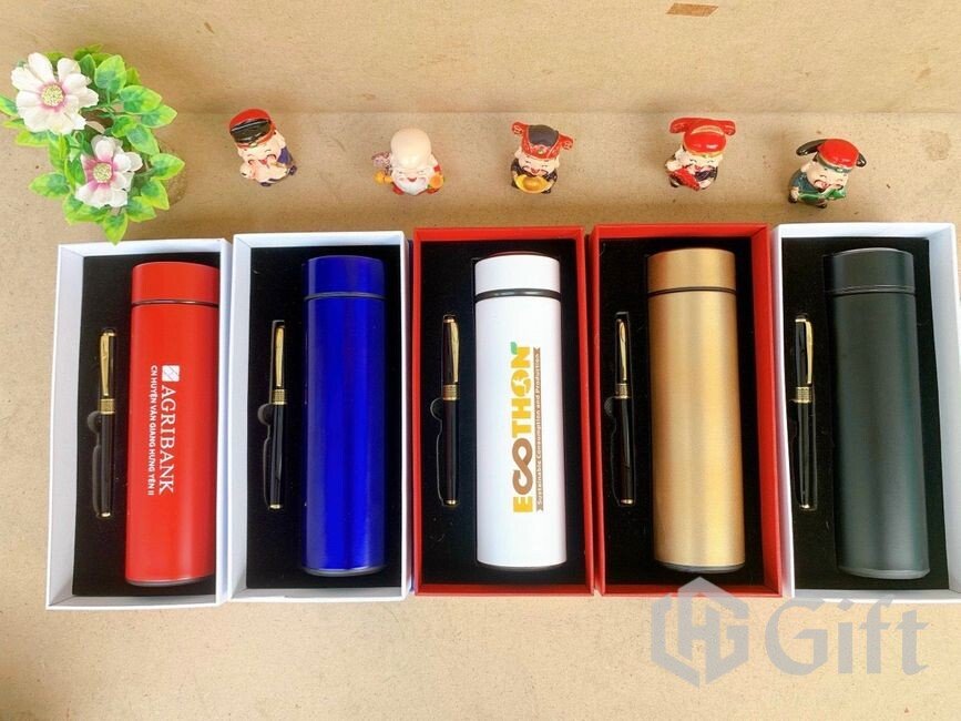 Bình giữ nhiệt khắc hình, in hình lên bình giữ nhiệt giá rẻ